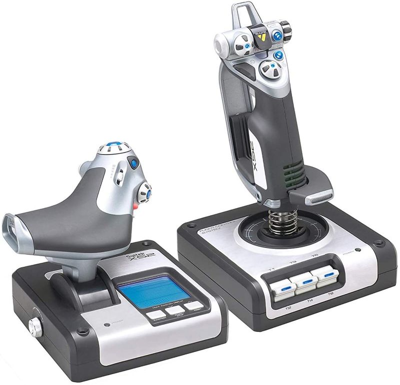 Photo 1 of Logitech g X52 Flight Control System
