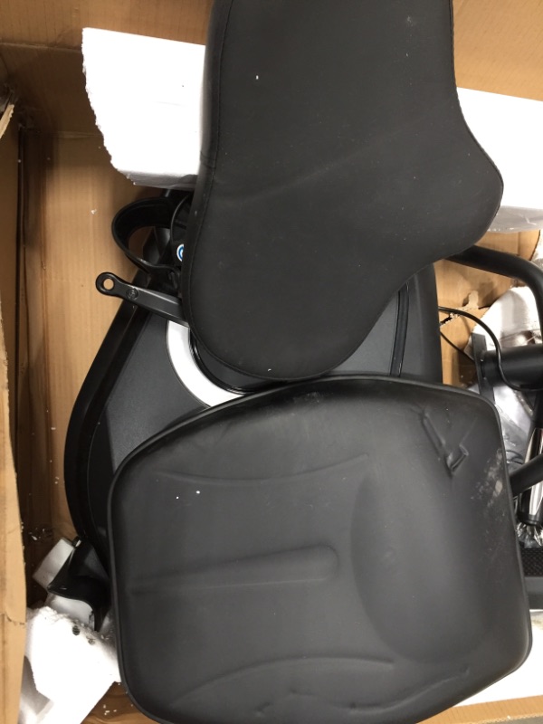 Photo 2 of **MISSING PARTS**MINOR DAMAGE** Circuit Fitness Magnetic Recumbent Exercise Bike with 15 Programs, 300-lb Capacity AMZ-587R
