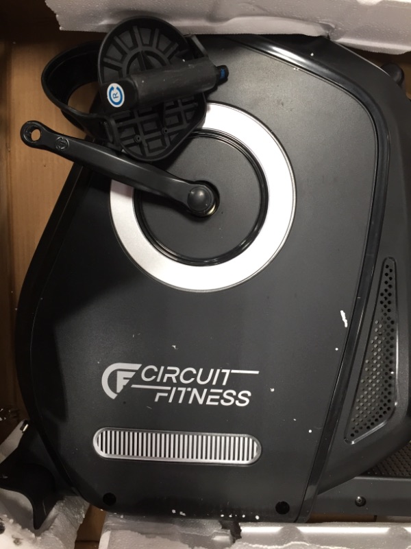 Photo 3 of **MISSING PARTS**MINOR DAMAGE** Circuit Fitness Magnetic Recumbent Exercise Bike with 15 Programs, 300-lb Capacity AMZ-587R
