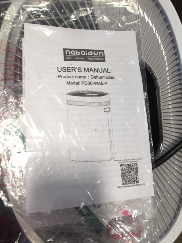 Photo 1 of **POWERS ON THEN SHUTS OFF** Dehumidifier- 50 Pints 3000Sq. Ft Dehumidifiers with WiFi APP Remote Control Universal Wheels Damp Rid Moisture Absorber for Home Basement Bedroom Business Closet Garage Living Rooms (30Pint 2019 DOE)

