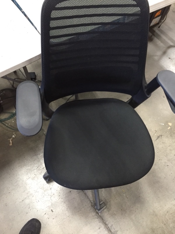 Photo 4 of Steelcase Series 1 Work Office Chair - Licorice
