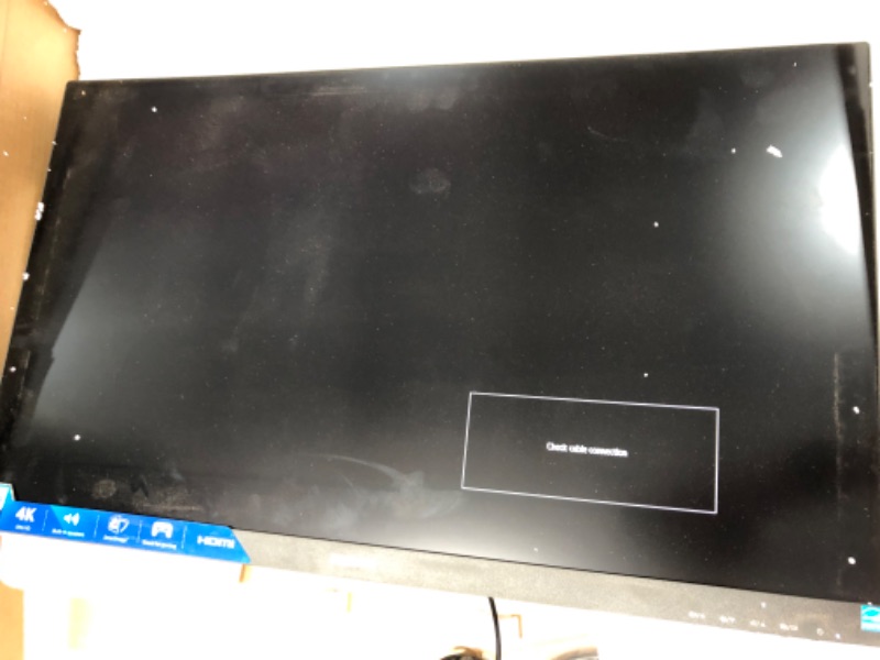 Photo 5 of **MISSING STAND* Philips 278E1A 27" Frameless Monitor, 4K UHD IPS, 109% sRGB, Speakers, VESA,