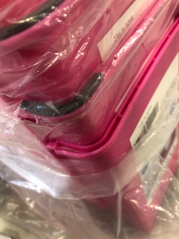 Photo 1 of EOICCEOH Shower Stool,Shower Foot Rest, Beauty Footrest for Easy At-Home Pedicures, Treat Your Feet, No More Bending, Non-Slip Sturdy Legs & Built-In Storage (pink) (x4)