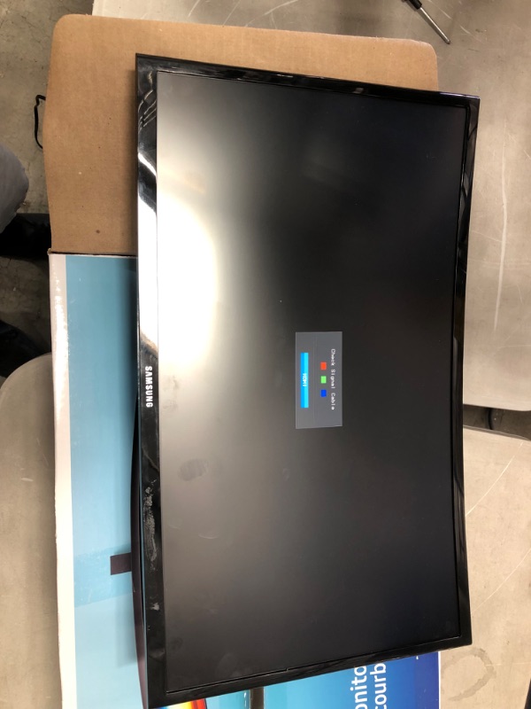 Photo 1 of Samsung LC24F396FHNXZA 24" LCD Monitor, High Glossy Black
