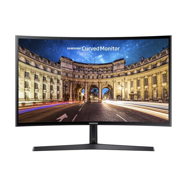 Photo 1 of SAMSUNG 27" Class Curved 1920x1080 VGA HDMI 60hz 4ms AMD FREESYNC HD LED Monitor - LC27F396FHNXZA
