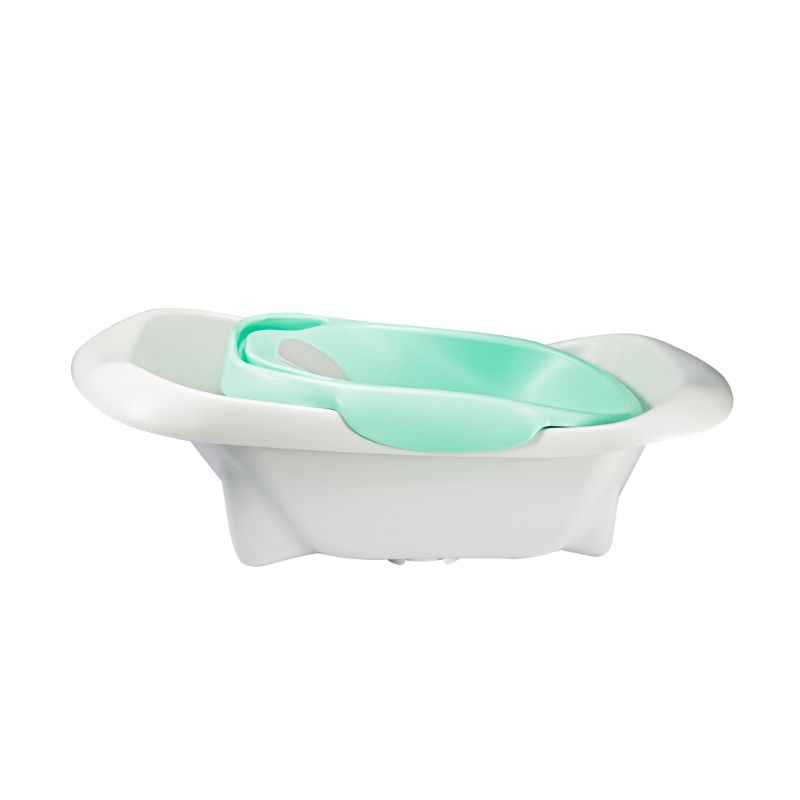 Photo 1 of **MISSING PARTS*8 The First Years 4-in-1 Warming Comfort Tub in Teal/white White/teal
