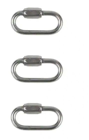 Photo 1 of ***SET OF 3** Everbilt
1/8 in. Stainless Steel Quick Link (3-Pack)