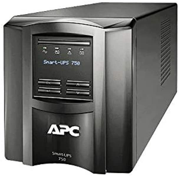 Photo 1 of **MINOR DAMAGE**UNABLE TO TEST** APC Smart-UPS 750VA UPS Battery Backup with Pure Sine Wave Output (SMT750) (Not sold in Vermont)
