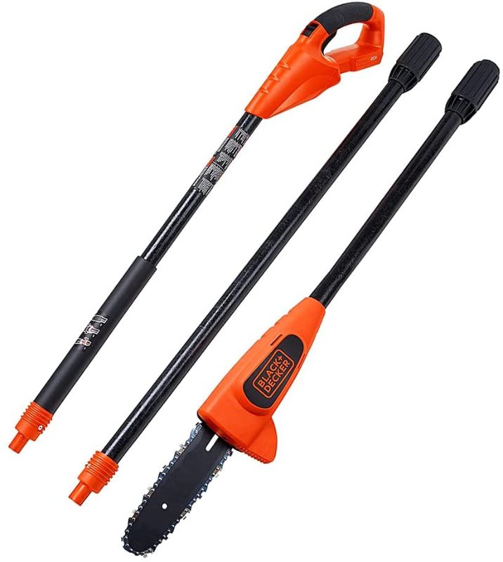 Photo 1 of **Unable to test** BLACK+DECKER 20V MAX* Pole Saw, 8-Inch, Tool Only (LPP120B)
