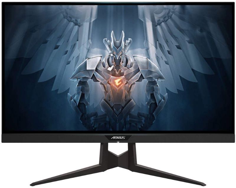 Photo 1 of AORUS FI27Q 27" 165Hz 1440P NVIDIA G-SYNC Compatible IPS Gaming Monitor, Built-in ANC, 2k Display, 1 ms Response Time, HDR, 95% DCI-P3, 1x Display Port 1.2, 2X HDMI 2.0, 2X USB 3.0