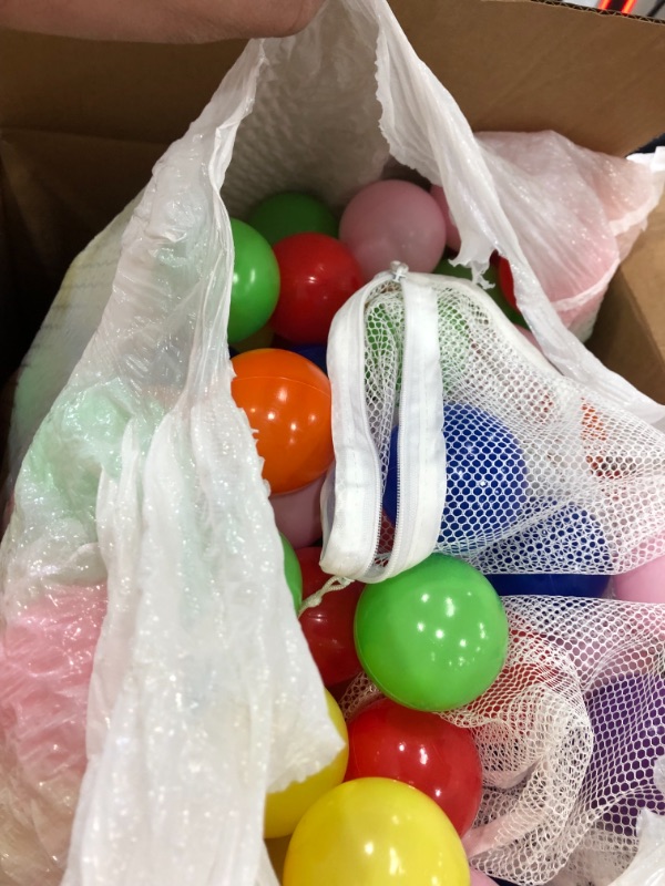 Photo 3 of Click N' Play Ball Pit Balls for Kids, Plastic Refill Balls, 200 Pack, Phthalate and BPA Free