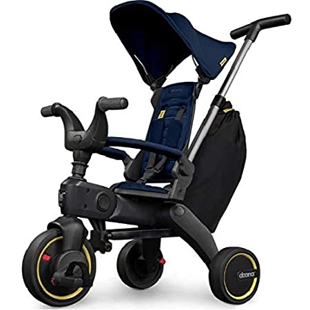 Photo 1 of Doona Liki Trike S3 - Premium Foldable Push Trike and Kid's Tricycle for Ages 10 Months to 3 Years, blue