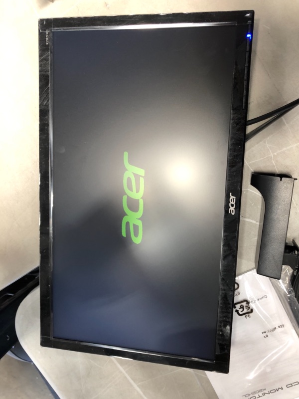 Photo 2 of Acer K202HQL bi 19.5” HD+ (1600 x 900) TN Monitor | 60Hz Refresh Rate | 5ms Response Time | for Work or Home (HDMI Port 1.4 & VGA Port)