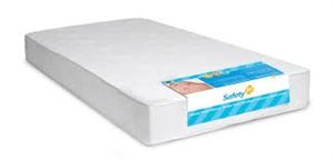 Photo 1 of Safety 1st Heavenly Dreams Crib and Toddler Bed Mattress in White previously opened
