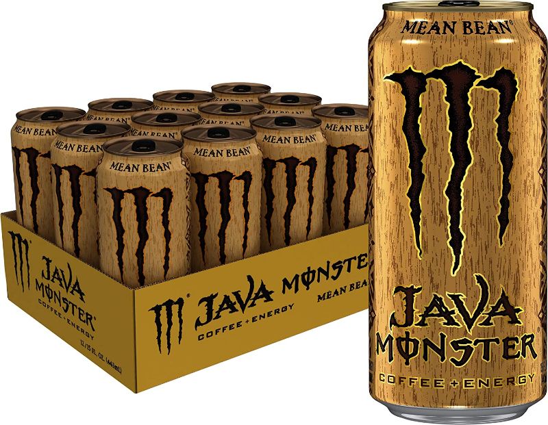 Photo 1 of **SOLD AS IS/NON REFUNDABLE** Monster Energy Java Monster Mean Bean, Coffee + Energy Drink, 15 Ounce (Pack of 12)***FEB 8/2023