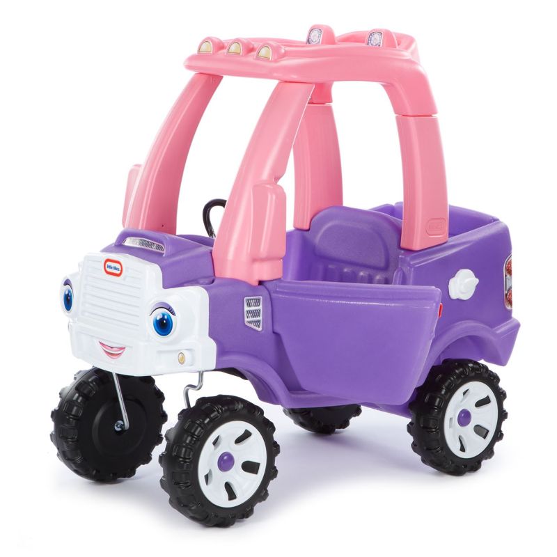 Photo 1 of Little Tikes Princess Cozy Truck Foot-to-Floor Toddler Ride-on in Purple and Pink - For Kids Boys Girls Ages 18 Months to 5 Years Old