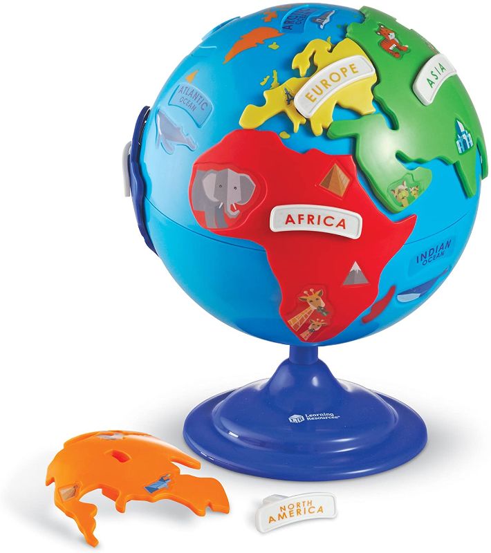 Photo 1 of Learning Resources Puzzle Globe, 3-D Geography Puzzle,