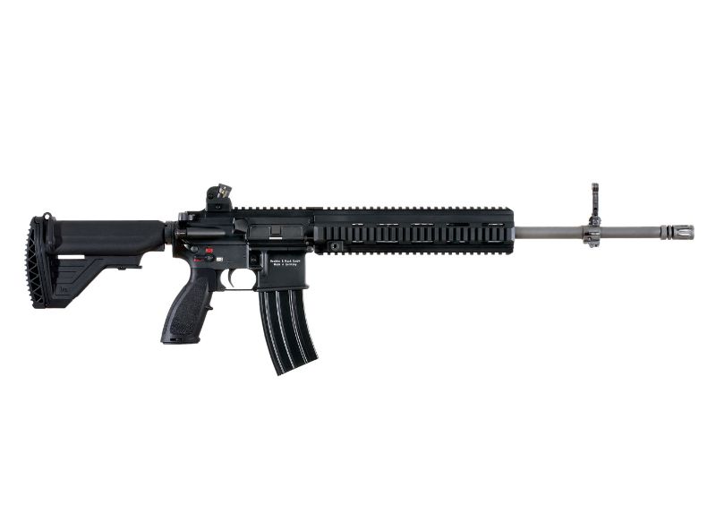 Photo 1 of HK Heckler & Koch HK416 AEG 6mm BB Rifle Airsoft Gun, Black
