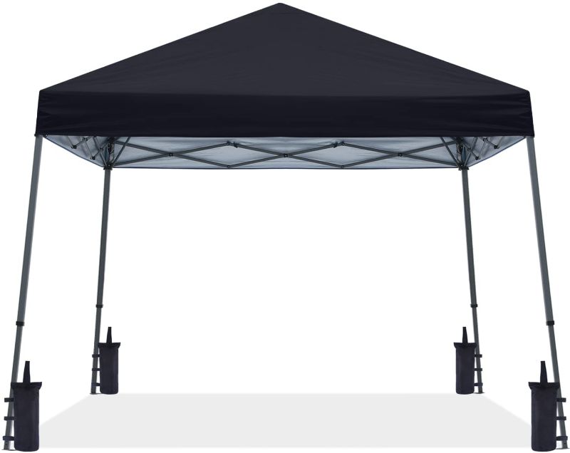 Photo 1 of ABCCANOPY Stable Pop up Outdoor Canopy Tent, Black
