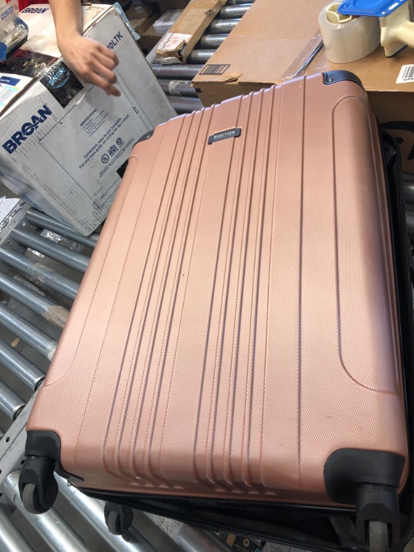 Photo 2 of Kenneth Cole | Out of Bounds 28-Inch Large Lightweight Hard Side Spinner Suitcase, Rose Gold, Size: 28 Inch
