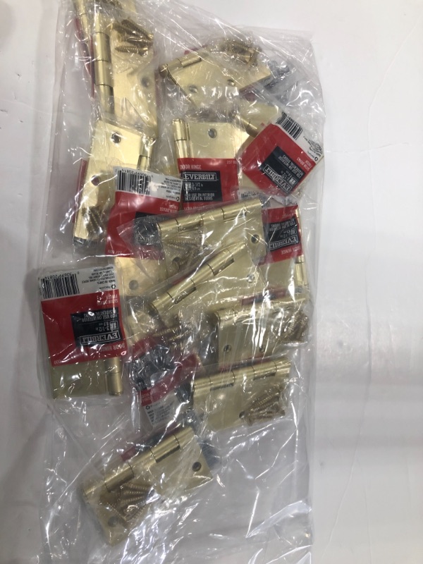 Photo 1 of (NO REFUNDS )- BUNDLE OF 2 ASSORTED  DOOR  HINGES, HARDWARE  , DOOR STOPPERS ,SPRING DOOR STOPS & HINGE PINS **DIFFERENT  SIZES & COLORS**
