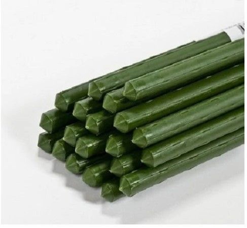 Photo 1 of ***FACTORY WRAPPED*** COUNT OF 50 VIGORO (50) Panacea 84186 6 ft / 72" HD Green Coated Metal Plant Sturdy Sturdy Stakes
