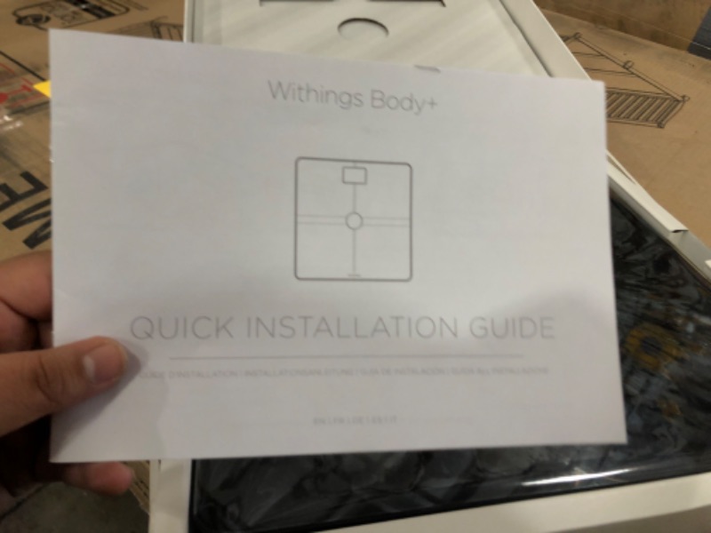 Photo 3 of Withings Body+ - Digital Wi-Fi Smart Scale with Automatic Smartphone App Sync, Full Body Composition Including, Body Fat, BMI, Water Percentage, Muscle & Bone Mass, with Pregnancy Tracker & Baby Mode
