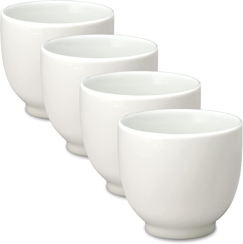 Photo 1 of ***STOCK PHOTO FOR REFERENCE** PACK OF 4 WHITE MINI TEA CUPS