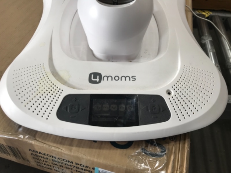 Photo 2 of 4Moms Mamaroo 4 Infant Swing - Classic Grey **used, missing components, stains***