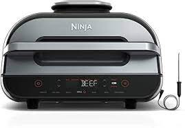 Photo 1 of **** MAJOR DMAGED*** USED***
Ninja FG551 Foodi Smart XL 6-in-1 Indoor Grill with Air Fry, Roast, Bake, Broil & Dehydrate, Smart Thermometer, Black/Silver
