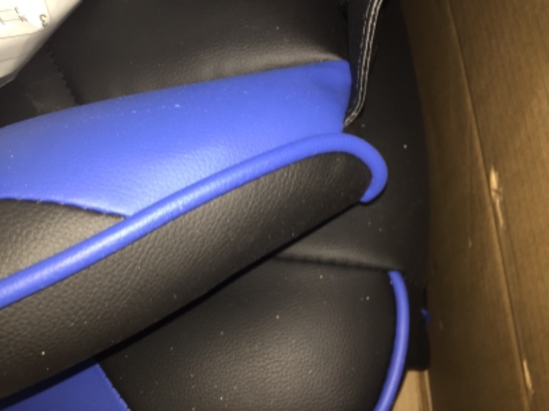 Photo 8 of Respawn RSP-110 Racing Style Gaming, Reclining Ergonomic Chair with Footrest, Blue