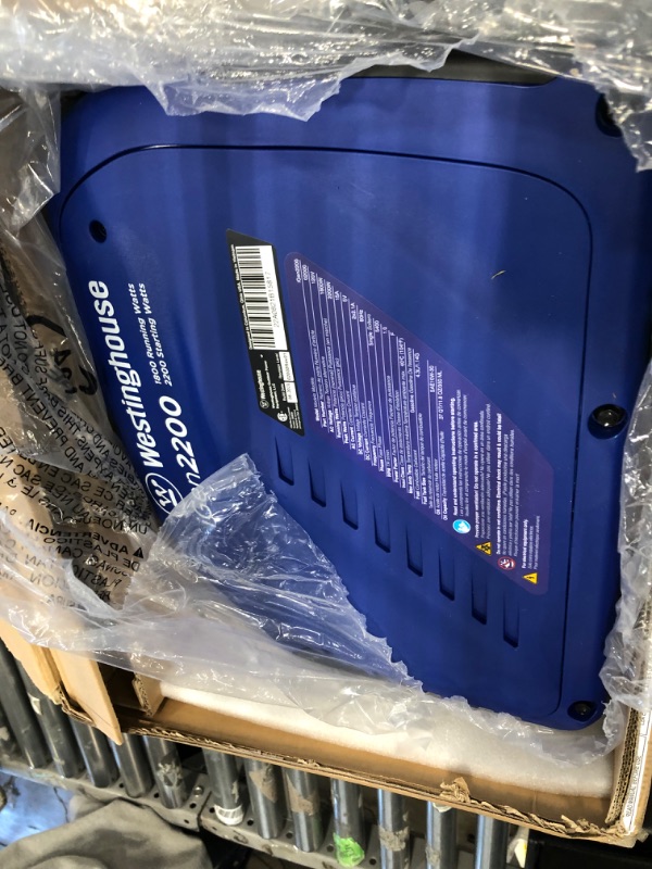 Photo 7 of Westinghouse Outdoor Power Equipment iGen2200 Super Quiet Portable Inverter Generator 1800 Rated & 2200 Peak Watts, Gas Powered, CARB Compliant