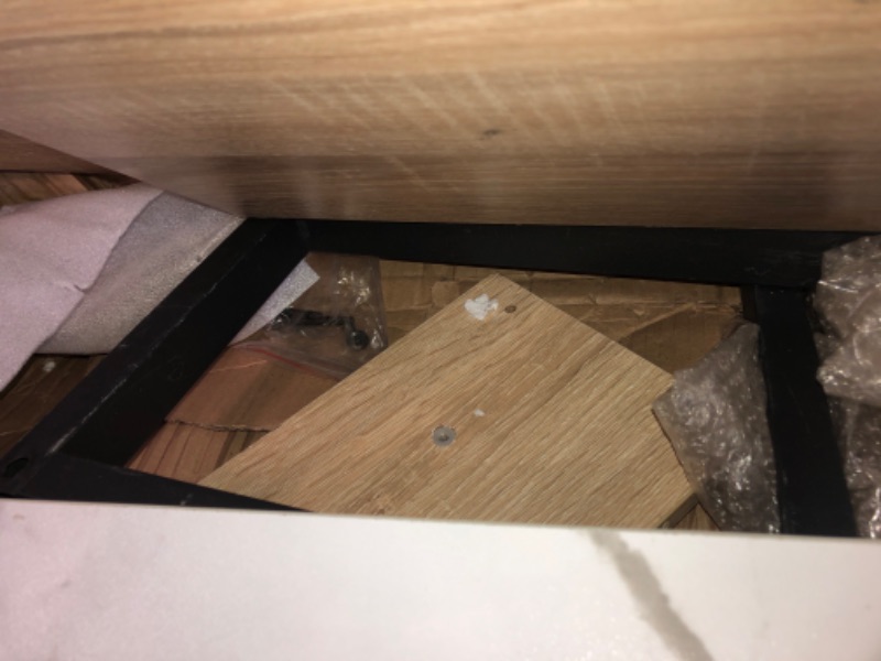 Photo 1 of *Incomplete**Loose Hardware**For Parts Only*
47" long desk

