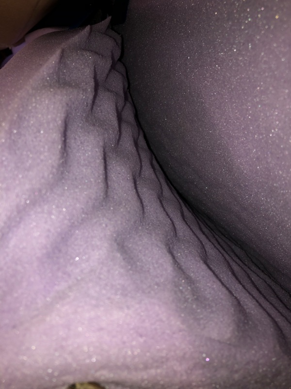 Photo 2 of *Stock Photo for Reference*
3 Inch Memory Foam Mattress Topper with Soothing Lavender Infusion, King