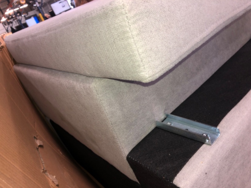 Photo 6 of *Missing Boxes**Incomplete*
L-Shaped Couch Sectional Sofa Modern Convertible Couch, 32.68" H x 75.59" W x 50", Beige