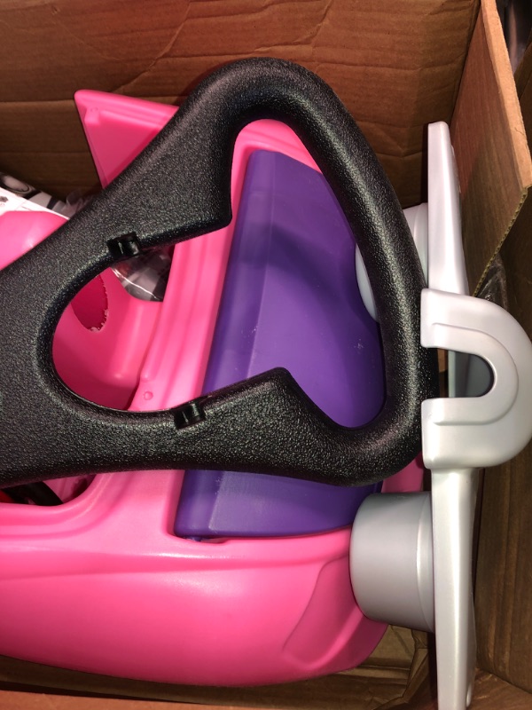Photo 1 of *Stock Photo for Reference* *Loose Hardware, May be Incomplete*
Step2 Whisper Ride II Kids Push Ride-On Car Buggy w/ Pull Handle and Horn, Pink 