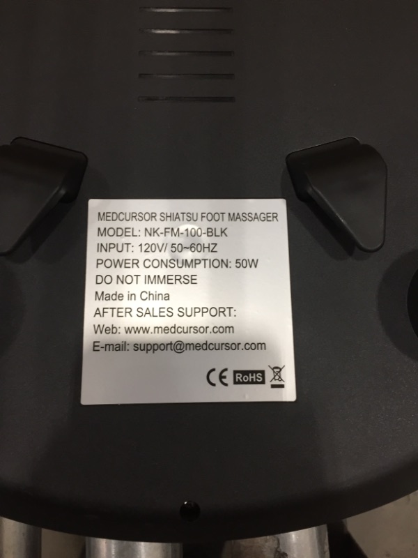 Photo 1 of *READ BELOW** Medcursor Shiatsu Foot Massager with Built-in Soothing Heat Function, Electric Deep Kneading Foot Massage Machine, Muscle Pain Relief, Home and Office

