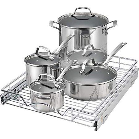 Photo 1 of *READ BELOW** Pull Out Drawer Cabinet Organizer - Heavy Duty Slide Out Kitchen Cabinet Storage Shelves, Sliding Drawer for Cabinet -20"W X 21"D- Requires at a Least
