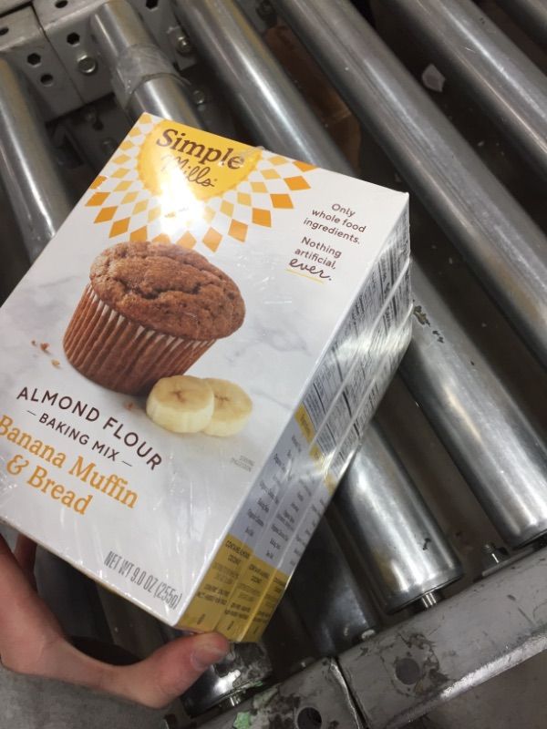 Photo 2 of *NonRefundable Best by 1/29/2022* Simple Mills Almond Flour Baking Mix - Banana Muffin & Bread - SET OF 3