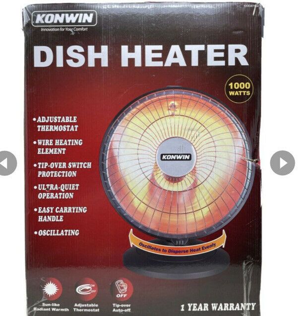 Photo 1 of KonWin Dish Heater Space Heater
