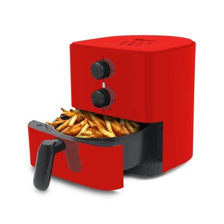 Photo 1 of Elite Gourmet 1Qt Air Fryer, Red
