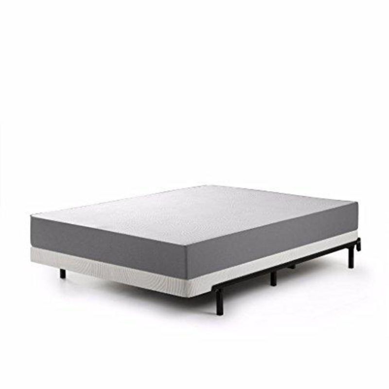 Photo 1 of Zinus 4 Inch Low Profile BiFold Box Spring / Folding Mattress Foundation / Strong Steel Structure / No Assembly Required, Full Size
