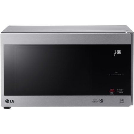 Photo 1 of NeoChef 0.9 cu. ft. Countertop Microwave in Stainless Steel with Smart Inverter
