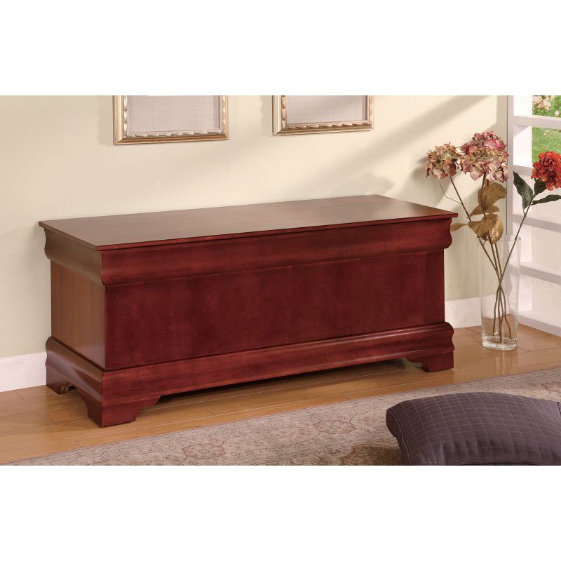 Photo 1 of **PARTS ONLY**
900022 Louis Philippe Style Cedar Chest by Coaster Cedar-Lined for Protection from Bugs in Warm
