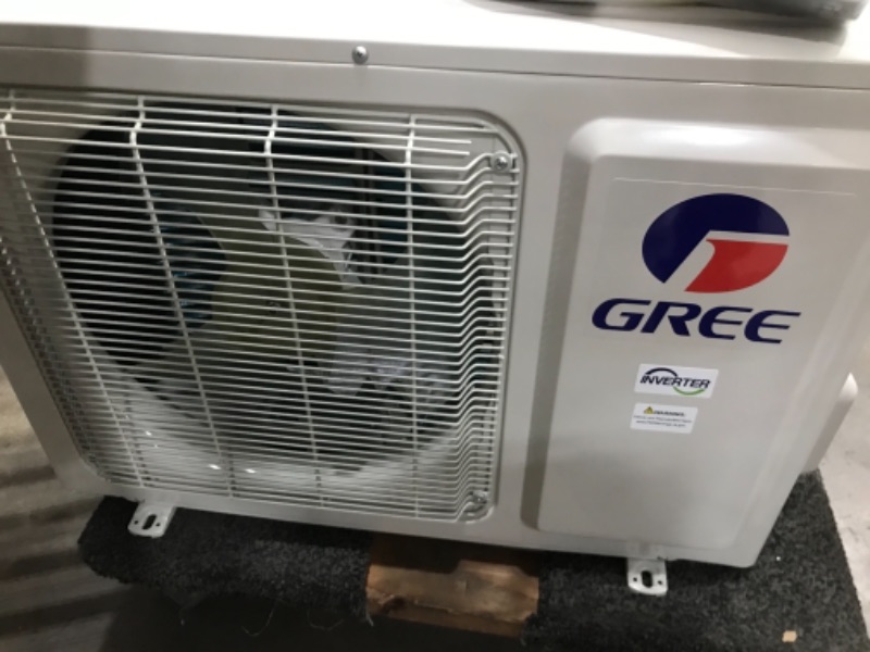 Photo 3 of  GREE
LIVO 9,000 BTU 3/4 Ton Ductless Mini Split Air Conditioner with Inverter, remote   Heat, 115V/60Hz Ju
