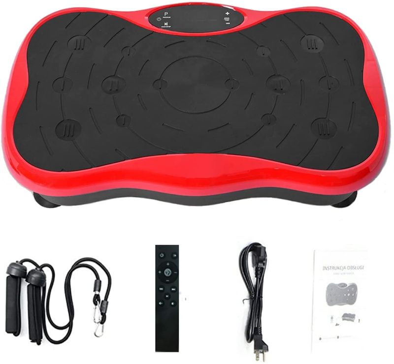 Photo 1 of (stock photo for reference only not exact item)
Vibration Plate Exercise Machine Full Body Fitness Platform for Weight Loss & Toning w/Resistance Bands