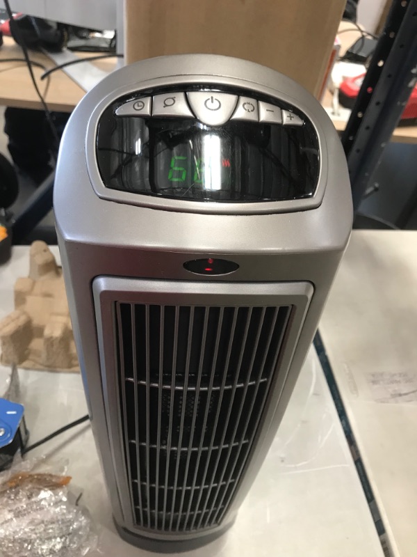 Photo 3 of Lasko 755320 Ceramic Tower Heater with Digital Display and Remote Control