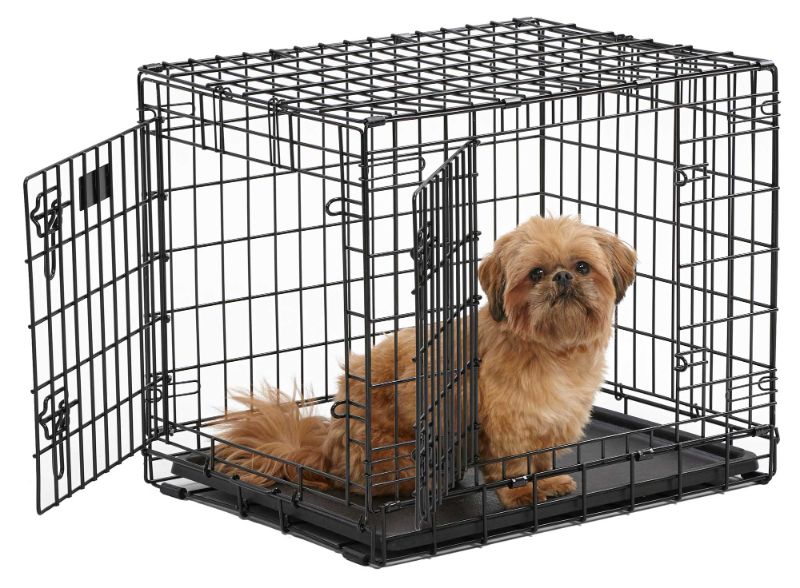 Photo 1 of MidWest Ultima Pro Extra-Strong Double Door Folding Metal Dog Crate, 24"