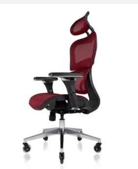 Photo 1 of NOUHAUS ERGO3D ERGONOMIC OFFICE CHAIR // DARK BURGUNDY