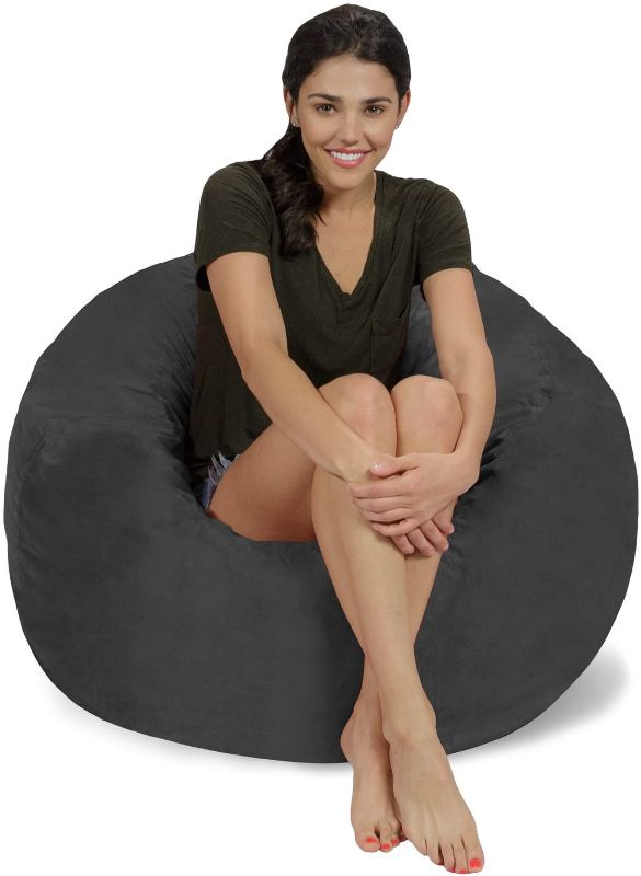 Photo 1 of  Bean Bag Chair: Large 3' Memory Foam